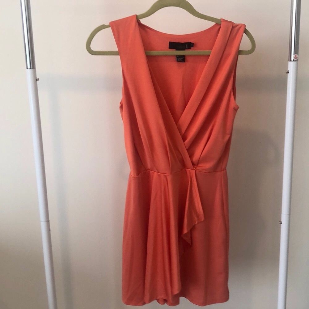 Isabel Lu Size S, Jersey Wrap Front Cocktail Dress